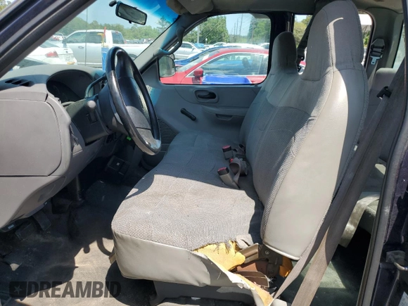 1999 Ford F-150 with VIN 1FTRX17W8XNB69649, listed as a Copart auction lot 46263935 with Not provided miles and Salvage title. Bid and sale history available at DreamBid. Image 7.