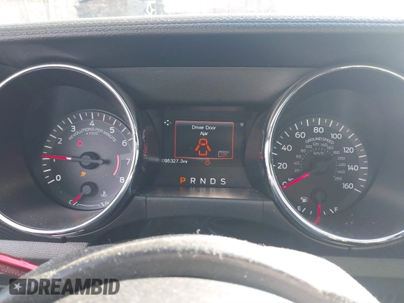 2017 Ford Mustang V6 with VIN 1FATP8EM5H5224422, listed as a IAAI auction lot 41269620 with 95,327 mi miles and . Bid and sale history available at carsss.com. Image 15.