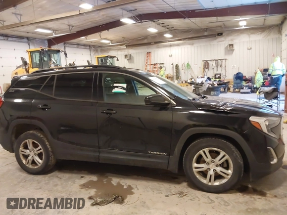 2018 GMC Terrain SLE with VIN 3GKALTEV9JL393426, listed as a IAAI auction lot 41510722 with 173,808 mi miles. Bid and sale history available at carsss.com. Image 13.