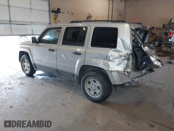 2011 Jeep Patriot Sport with VIN 1J4NT1GA1BD216236, listed as a IAAI auction lot 41318655 with 34,263 mi miles and . Bid and sale history available at carsss.com. Image 3.
