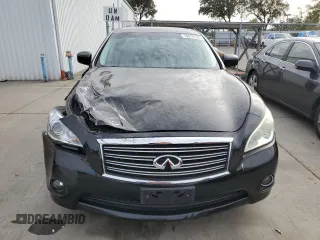 2013 Infiniti M37 with VIN JN1BY1AR0DM601575, listed as a Copart auction lot 78614134 with 158,729 mi miles and Salvage Title. Bid and sale history available at carsss.com. Image 5.