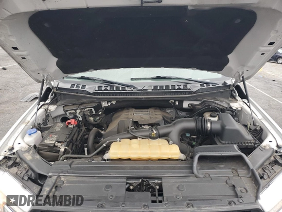 2018 Ford F-150 XL with VIN 1FTEW1EP3JFD05281, listed as a Copart auction lot 50724245 with 48,541 mi miles and Salvage title. Bid and sale history available at DreamBid. Image 11.