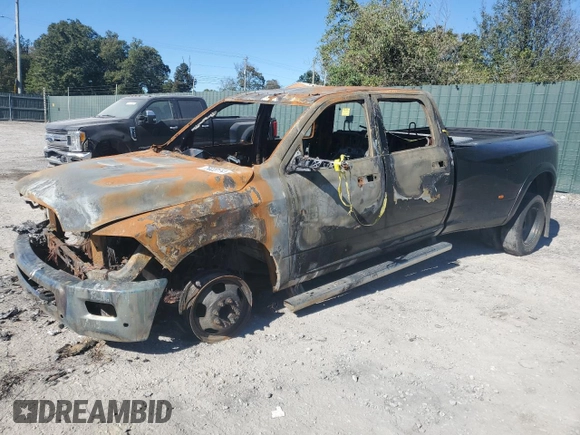 2017 Ram 3500 Laramie with VIN 3C63RRJL6HG690383, listed as a Copart auction lot 75020114 with 0 mi miles and Salvage Title. Bid and sale history available at carsss.com. Image 1.