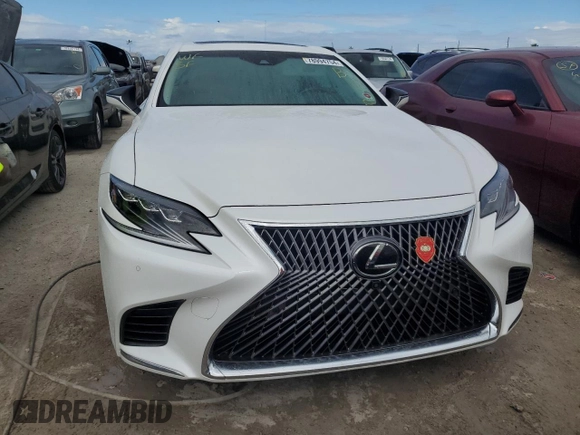2019 Lexus LS 500 with VIN JTHB51FF4K5007906, listed as a Copart auction lot 78994754 with 30,488 mi miles and Non repairable. Bid and sale history available at DreamBid. Image 5.