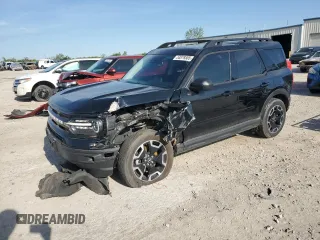 2023 Ford Bronco Sport Outer Banks with VIN 3FMCR9C69PRD88942, listed as a Copart auction lot 53879305 with 15,590 mi miles and Salvage title. Bid and sale history available at DreamBid. Image 1.