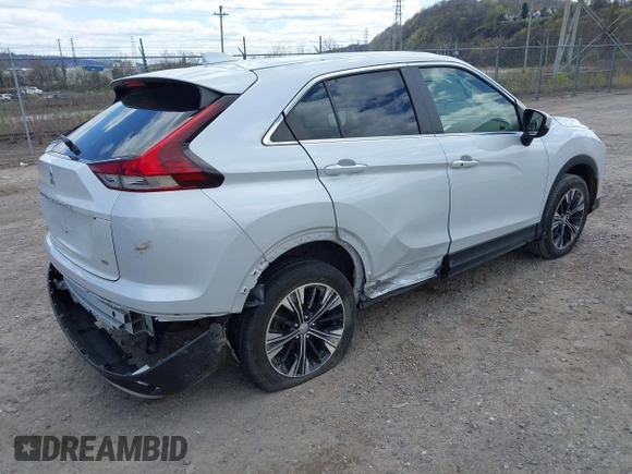 2022 Mitsubishi Eclipse Cross SE with VIN JA4ATWAA8NZ003912, listed as a IAAI auction lot 41993773 with 64,311 mi miles and . Bid and sale history available at DreamBid. Image 4.