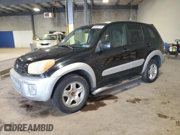 2001 Toyota RAV4 with VIN JTEGH20V110030345, listed as a Copart auction lot 64456775 with 35,539 mi miles and Salvage title. Bid and sale history available at DreamBid. Image 1.