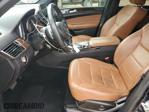 2017 Mercedes-Benz GLS 450 with VIN 4JGDF6EE6HA866956, listed as a Copart auction lot 47893135 with 86,817 mi miles and Salvage title. Bid and sale history available at DreamBid. Image 7.