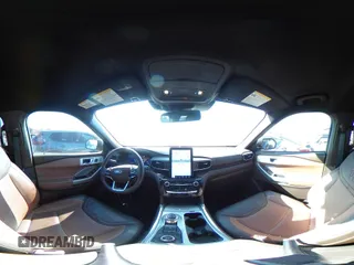 2022 Ford Explorer King Ranch z VIN 1FM5K8LCXNGA14552, wystawiony jako IAAI lot #40957270 z przebiegiem 50 460 mil mil oraz . Historia ofert i sprzedaży dostępna na DreamBid. Obrazek 20.