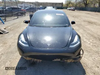 2020 Tesla Model 3 Long Range with VIN 5YJ3E1EB9LF639028, listed as a Copart auction lot 51652085 with 78,303 mi miles and Salvage Title. Bid and sale history available at carsss.com. Image 5.