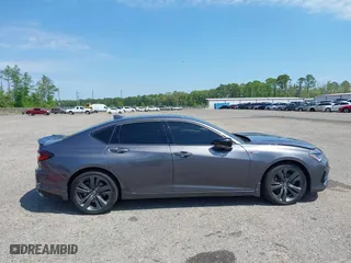 2022 Acura TLX w/A-Spec Package with VIN 19UUB5F55NA002177, listed as a IAAI auction lot 41208723 with 58,795 mi miles. Bid and sale history available at carsss.com. Image 13.