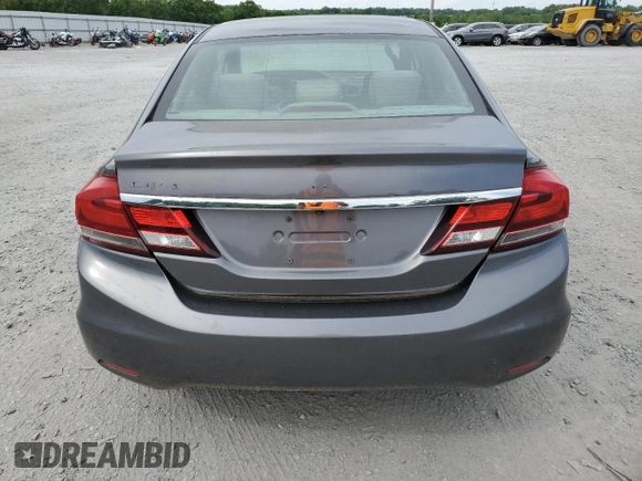 2014 Honda Civic LX with VIN 19XFB2F5XEE028471, listed as a Copart auction lot 55584105 with Not Provided miles and Clean Title. Bid and sale history available at DreamBid. Image 6.