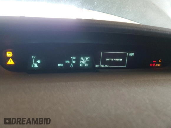 2014 Toyota Prius Four with VIN JTDKN3DU3E1748493, listed as a Copart auction lot 52780315 with 122,625 mi miles and Salvage Title. Bid and sale history available at DreamBid. Image 9.