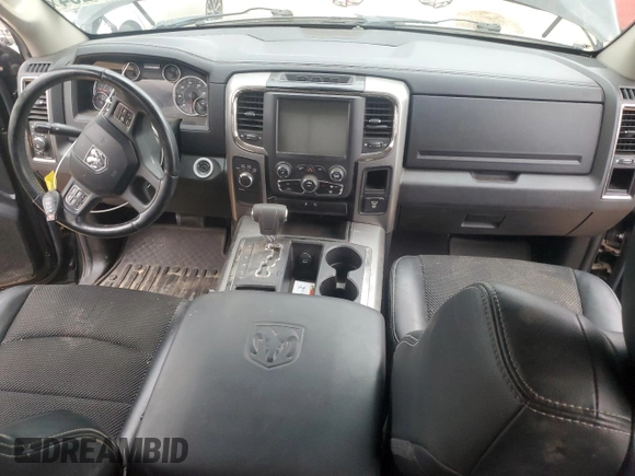 2013 Ram 1500 Sport with VIN 1C6RR7HT3DS516603, listed as a Copart auction lot 80081284 with 98,452 mi miles and Salvage title. Bid and sale history available at DreamBid. Image 8.