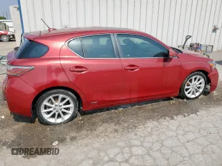 2011 Lexus CT 200h with VIN JTHKD5BHXB2004804, listed as a Copart auction lot 57297305 with 184,800 mi miles and Clean title. Bid and sale history available at DreamBid. Image 3.