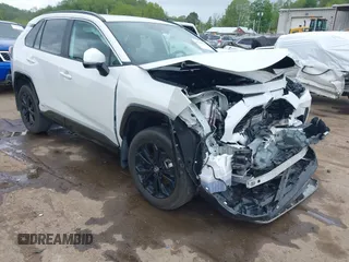 2024 Toyota RAV4 Hybrid SE with VIN 2T3T6RFV3RW066117, listed as a IAAI auction lot 42198742 with 12,352 mi miles and . Bid and sale history available at DreamBid. Image 1.