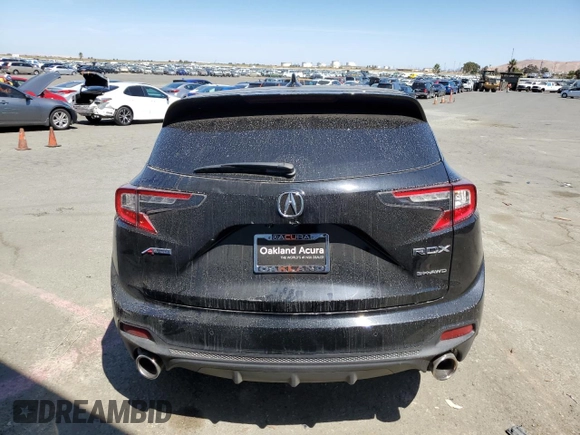 2019 Acura RDX w/A-Spec Pkg with VIN 5J8TC2H63KL014566, listed as a Copart auction lot 67669634 with Not Provided miles and Salvage Title. Bid and sale history available at carsss.com. Image 6.