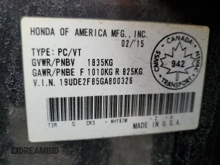 2016 Acura ILX Premium z VIN 19UDE2F85GA800326, wystawiony jako Copart lot #89167745 z przebiegiem 151 625 mil mil oraz Szkoda całkowita • Salvage title. Historia ofert i sprzedaży dostępna na DreamBid. Obrazek 13.