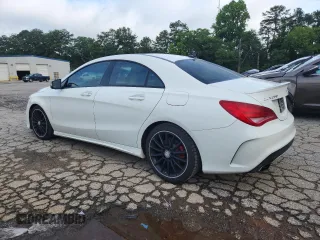 2016 Mercedes-Benz CLA 250 with VIN WDDSJ4GB9GN354171, listed as a Copart auction lot 61053525 with 110,985 mi miles and Salvage title. Bid and sale history available at DreamBid. Image 2.