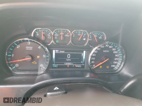 2018 Chevrolet Silverado 1500 LT with VIN 3GCUKREC5JG321483, listed as a Copart auction lot 46935335 with 130,860 mi miles and Salvage Title. Bid and sale history available at carsss.com. Image 9.