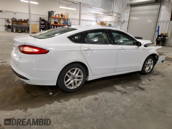 2014 Ford Fusion SE with VIN 1FA6P0H78E5399909, listed as a Copart auction lot 51824985 with 135,372 mi miles and Salvage Title. Bid and sale history available at carsss.com. Image 3.