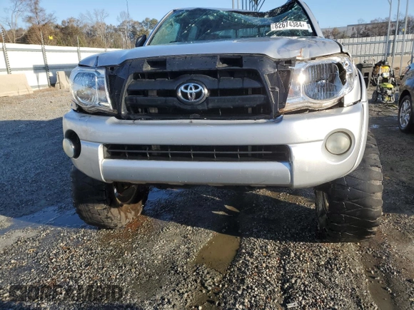 2008 Toyota Tacoma PreRunner with VIN 3TMJU62N68M061687, listed as a Copart auction lot 82674384 with 134,678 mi miles and Non Repairable. Bid and sale history available at carsss.com. Image 5.