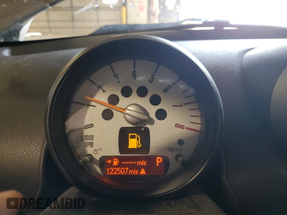 2012 MINI Countryman S with VIN WMWZC5C56CWL61976, listed as a Copart auction lot 62948195 with 122,507 mi miles and Clean title. Bid and sale history available at DreamBid. Image 9.