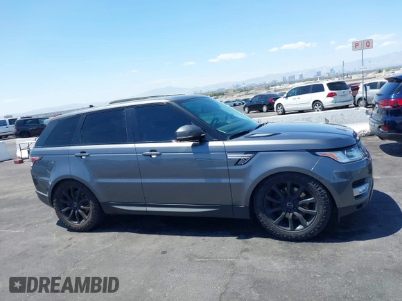 2015 Land Rover Range Rover Sport HSE with VIN SALWR2VF9FA537955, listed as a IAAI auction lot 42095693 with 109,165 mi miles. Bid and sale history available at carsss.com. Image 14.