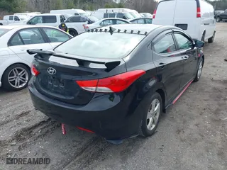 2012 Hyundai Elantra GLS with VIN KMHDH4AE4CU240804, listed as a IAAI auction lot 41887622 with 147,738 mi miles. Bid and sale history available at carsss.com. Image 4.
