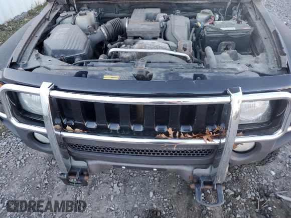 2007 Hummer H3 SUV with VIN 5GTDN13E178199015, listed as a Copart auction lot 80986164 with 175,404 mi miles and Clean Title. Bid and sale history available at DreamBid. Image 12.