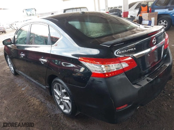 2013 Nissan Sentra SV with VIN 3N1AB7APXDL709677, listed as a IAAI auction lot 41872070 with 76,741 mi miles. Bid and sale history available at carsss.com. Image 3.