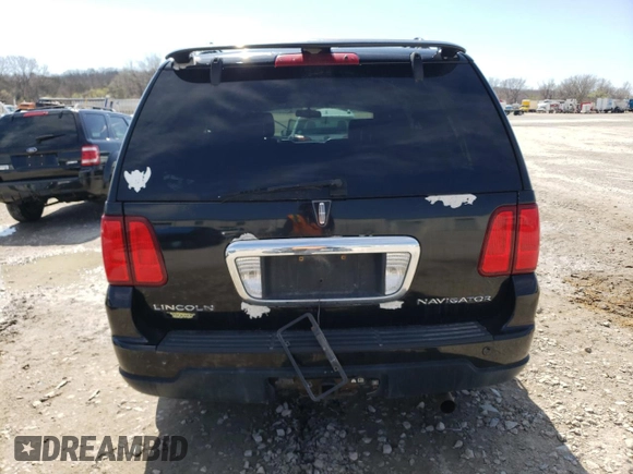 2006 Lincoln Navigator Luxury with VIN 5LMFU28596LJ10278, listed as a Copart auction lot 48616274 with 183,470 mi miles and Salvage Title. Bid and sale history available at carsss.com. Image 6.
