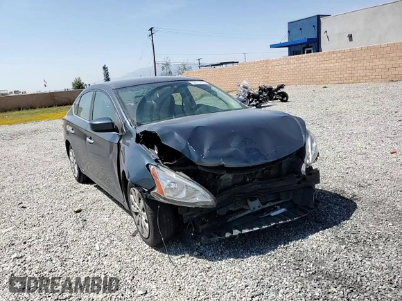 2014 Nissan Sentra SV with VIN 3N1AB7AP9EY314622, listed as a Copart auction lot 52010575 with 80,582 mi miles and Salvage Title. Bid and sale history available at DreamBid. Image 11.