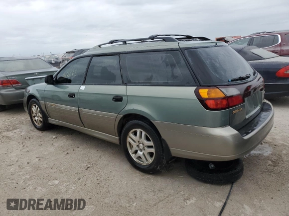 2003 Subaru Legacy Outback with VIN 4S3BH665437641509, listed as a Copart auction lot 75300044 with 212,675 mi miles and Non repairable. Bid and sale history available at DreamBid. Image 2.