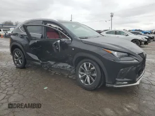 2018 Lexus NX with VIN JTJYARBZXJ2098702, listed as a Copart auction lot 49860725 with 66,867 mi miles and Non Repairable. Bid and sale history available at carsss.com. Image 4.