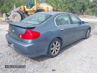 2005 Infiniti G35 z VIN JNKCV51EX5M213316, wystawiony jako IAAI lot #42409682 z przebiegiem 136 373 mil mil oraz . Historia ofert i sprzedaży dostępna na DreamBid. Obrazek 4.