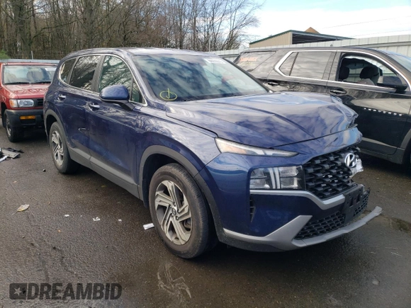 2021 Hyundai Santa Fe SE with VIN 5NMS14AJ6MH335435, listed as a Copart auction lot 68659842 with 17,856 mi miles. Bid and sale history available at carsss.com. Image 4.