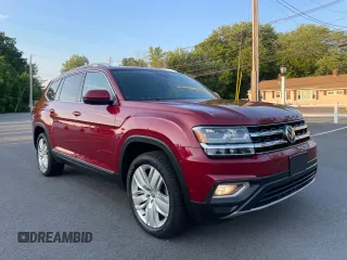 2018 Volkswagen Atlas SEL Premium z VIN 1V2NR2CA0JC543908, wystawiony jako Copart lot #67150765 z przebiegiem 160 115 mil mil oraz Czysty tytuł • Clean title. Historia ofert i sprzedaży dostępna na DreamBid. Obrazek 1.