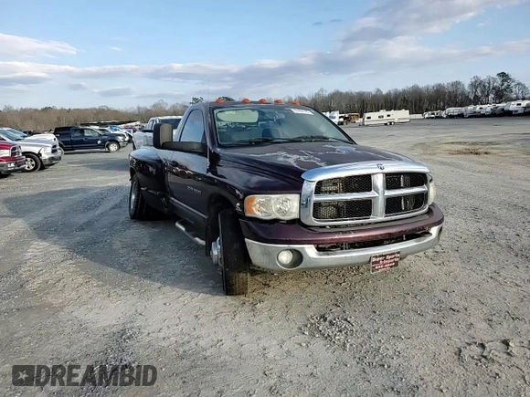 2004 Dodge Ram 3500 SLT with VIN 3D7MA46C34G254929, listed as a Copart auction lot 42400195 with 152,283 mi miles and Salvage Title. Bid and sale history available at carsss.com. Image 11.