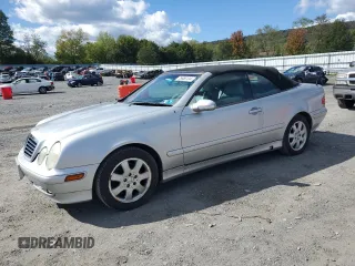 2001 Mercedes-Benz CLK 320 with VIN WDBLK65G71T054926, listed as a Copart auction lot 75653134 with 123,225 mi miles and Clean Title. Bid and sale history available at DreamBid. Image 1.