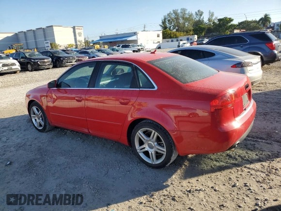2007 Audi A4 2.0T with VIN WAUAF78E17A169408, listed as a Copart auction lot 86094304 with 141,237 mi miles and Clean Title. Bid and sale history available at carsss.com. Image 2.