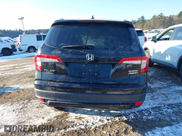 2022 Honda Pilot Special Edition with VIN 5FNYF6H20NB015763, listed as a IAAI auction lot 41392801 with 45,495 mi miles. Bid and sale history available at carsss.com. Image 17.