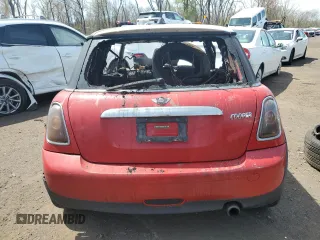 2008 MINI Hardtop with VIN WMWMF33558TT60087, listed as a Copart auction lot 54344615 with Not Provided miles and Non Repairable. Bid and sale history available at DreamBid. Image 6.