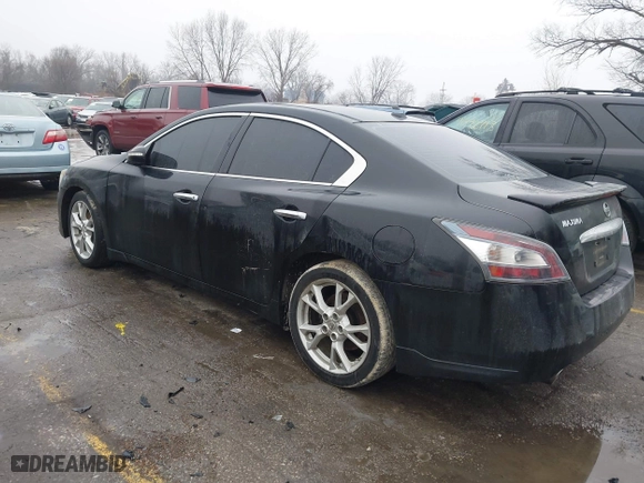 2014 Nissan Maxima 3.5 SV w/Premium Pkg with VIN 1N4AA5AP2EC912540, listed as a IAAI auction lot 41400905 with 240,195 mi miles. Bid and sale history available at carsss.com. Image 3.