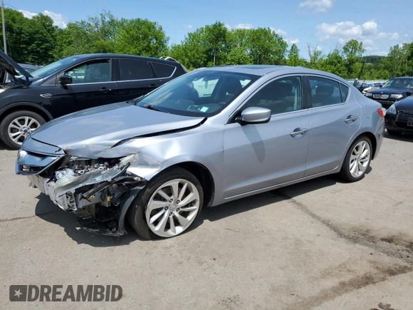 2016 Acura ILX z VIN 19UDE2F30GA010503, wystawiony jako Copart lot #59040485 z przebiegiem 129 353 mil mil oraz Szkoda całkowita • Salvage title. Historia ofert i sprzedaży dostępna na DreamBid. Obrazek 1.