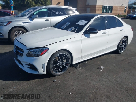 2019 Mercedes-Benz C 300 with VIN 55SWF8DB8KU294043, listed as a IAAI auction lot 41681040 with Not Provided miles and . Bid and sale history available at DreamBid. Image 2.