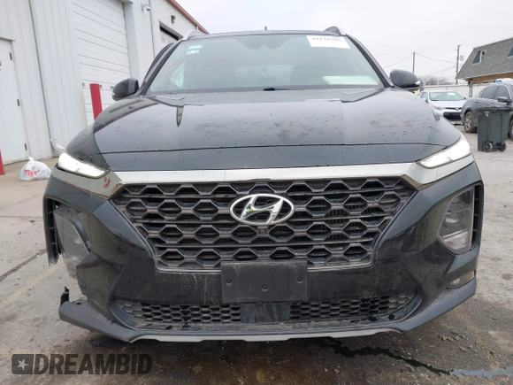 2019 Hyundai Santa Fe Ultimate with VIN 5NMS5CAA8KH019109, listed as a IAAI auction lot 41120391 with 101,829 mi miles and . Bid and sale history available at DreamBid. Image 12.