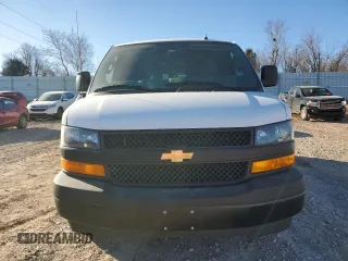 2022 Chevrolet Express Cargo z VIN 1GCWGAFPXN1218528, wystawiony jako Copart lot #46952485 z przebiegiem 129 866 mil mil oraz Czysty tytuł • Clean title. Historia ofert i sprzedaży dostępna na DreamBid. Obrazek 5.