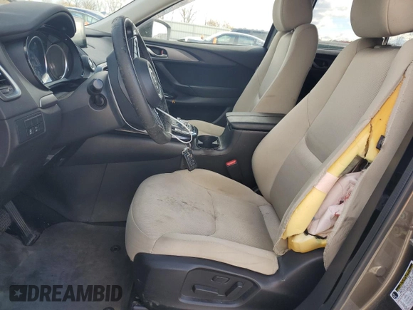 2018 Mazda CX-9 Sport with VIN JM3TCBBY6J0201882, listed as a Copart auction lot 77480244 with 116,019 mi miles and Salvage Title. Bid and sale history available at carsss.com. Image 7.
