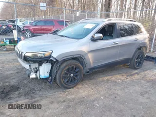 2021 Jeep Cherokee Altitude with VIN 1C4PJLLB1MD183417, listed as a IAAI auction lot 41724254 with 122,657 mi miles. Bid and sale history available at carsss.com. Image 22.